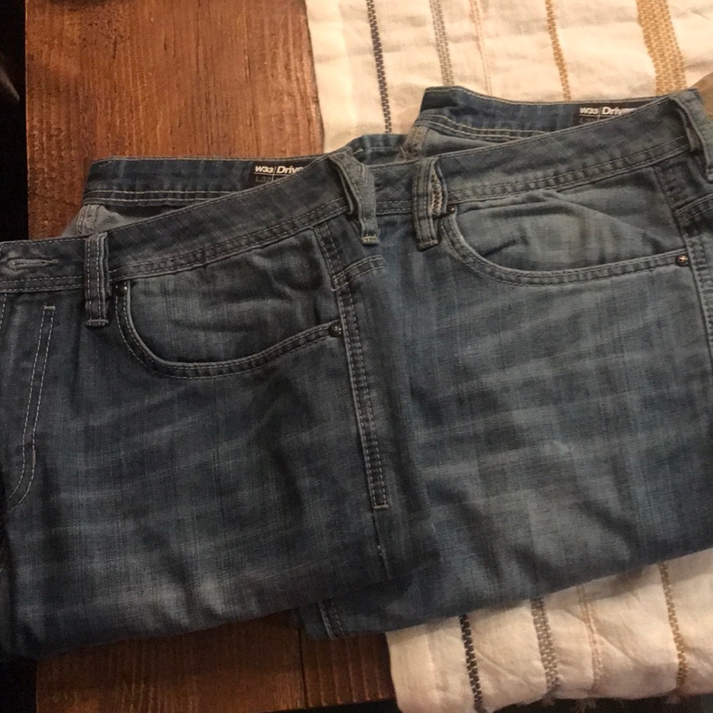 2 pairs of Buffalo David Bitton Jeans